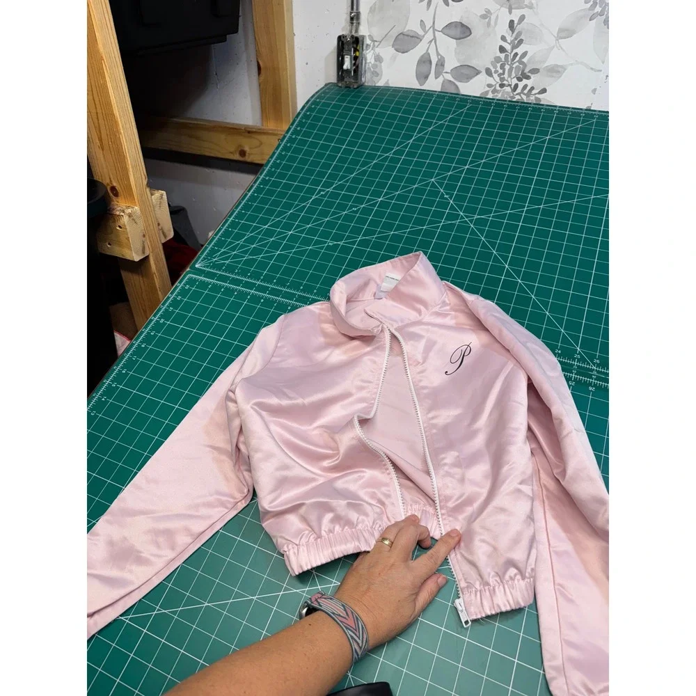 Storybook Heirlooms Pink Ladies Costume Set Jacket and Leggings Kids XL Grease